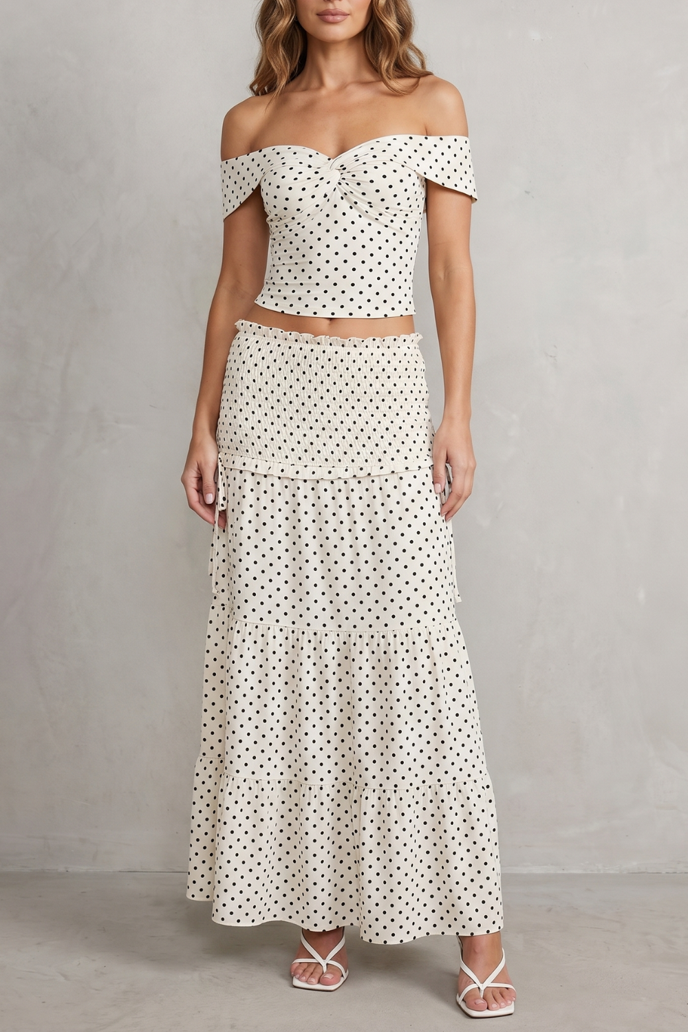 Bellafleur – Polka dot romance – Skirt set