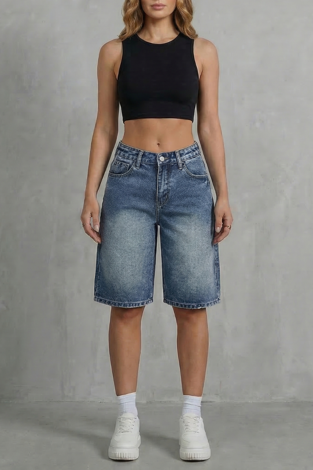 Bellamira – Vintage high waist – Denim shorts