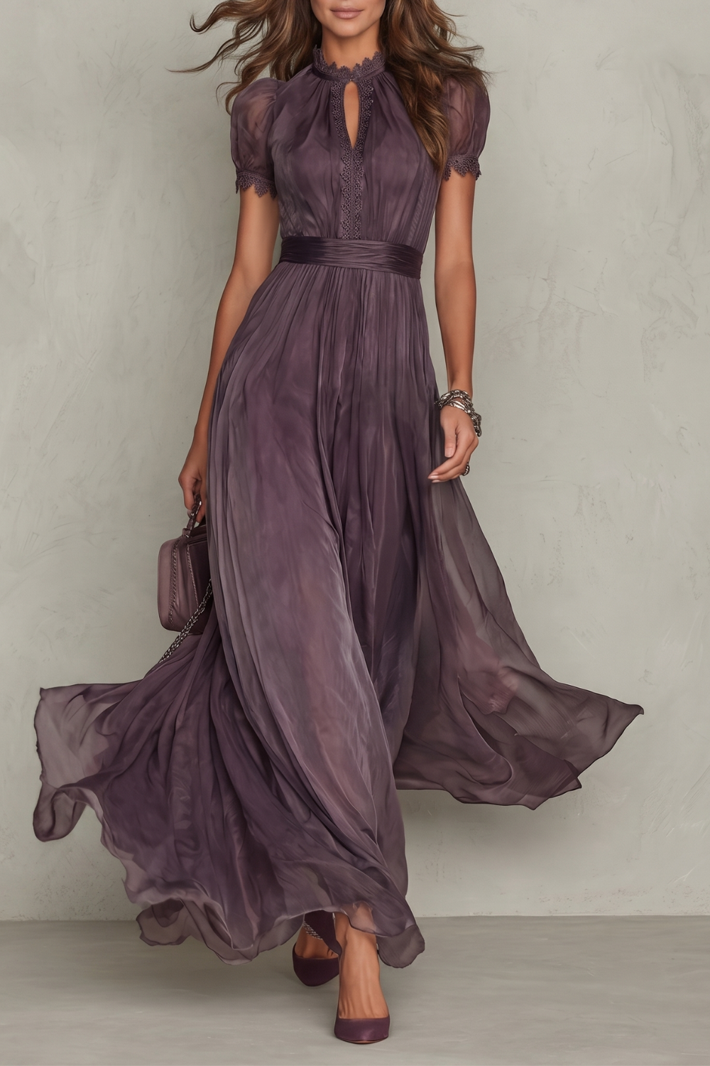 lace keyhole maxi dress Velouraine – elegance – formal events where showing Color:Blue/Green Stripe Frederico Leone AE Linen-Blend Strapless Mini