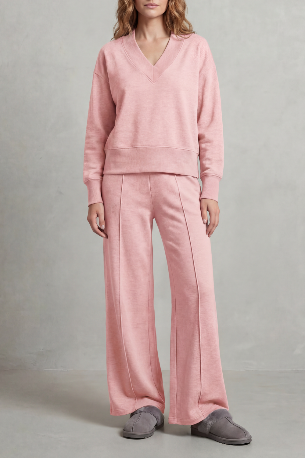 Allia – Relaxed fit – Wide-leg lounge set