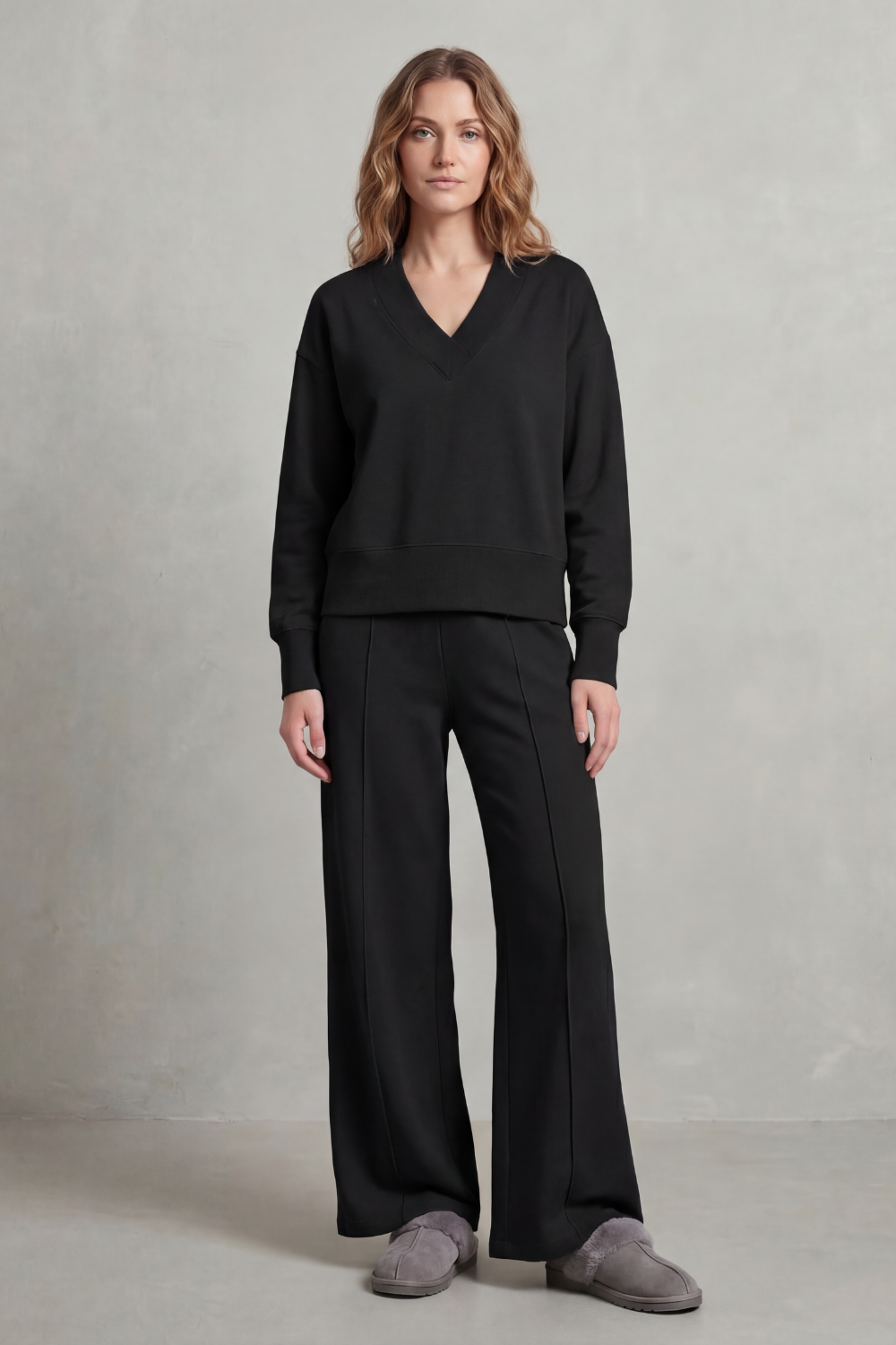 Allia – Relaxed fit – Wide-leg lounge set