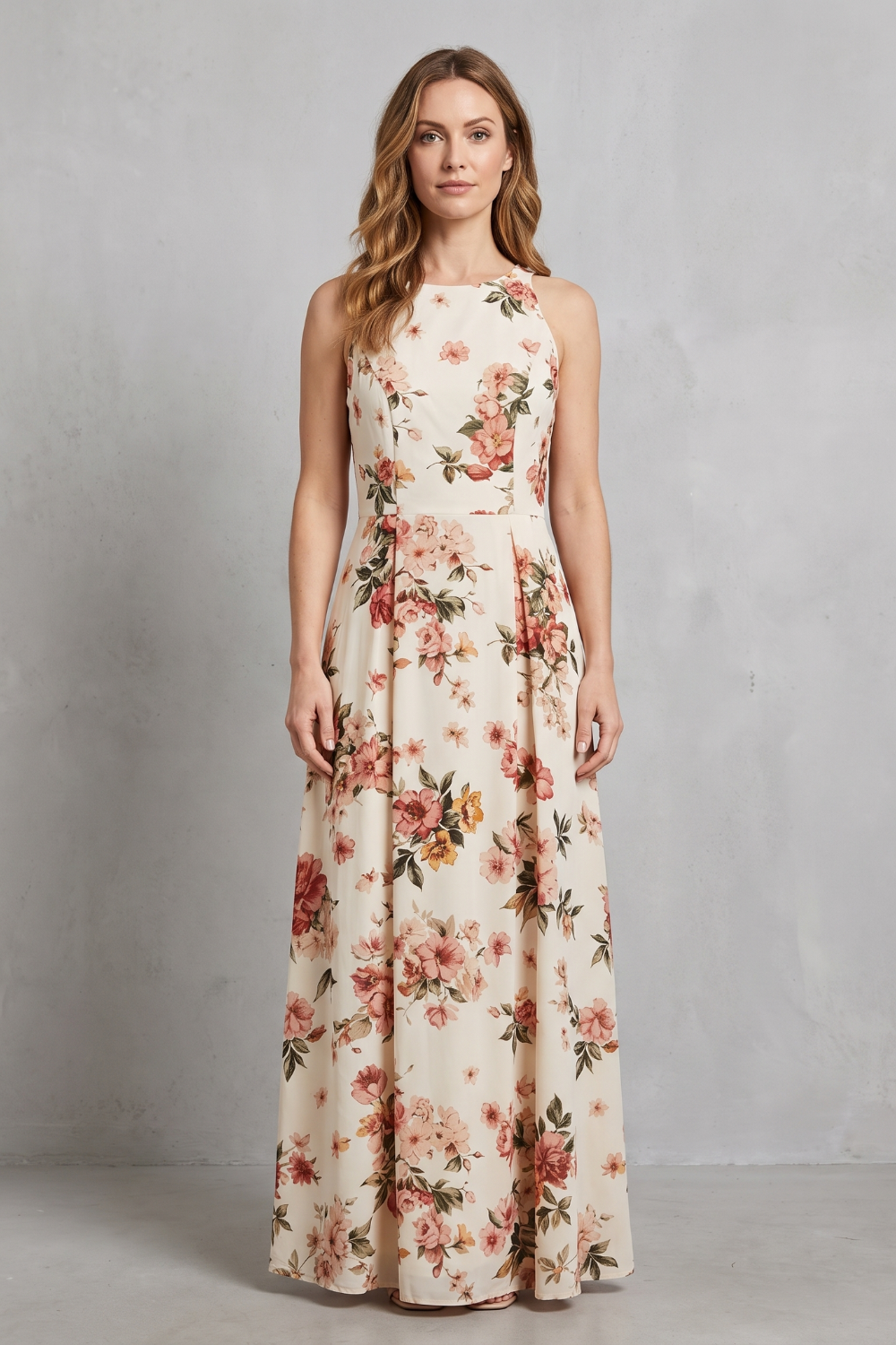 Bellefleur – Timeless floral elegance – Maxi dress