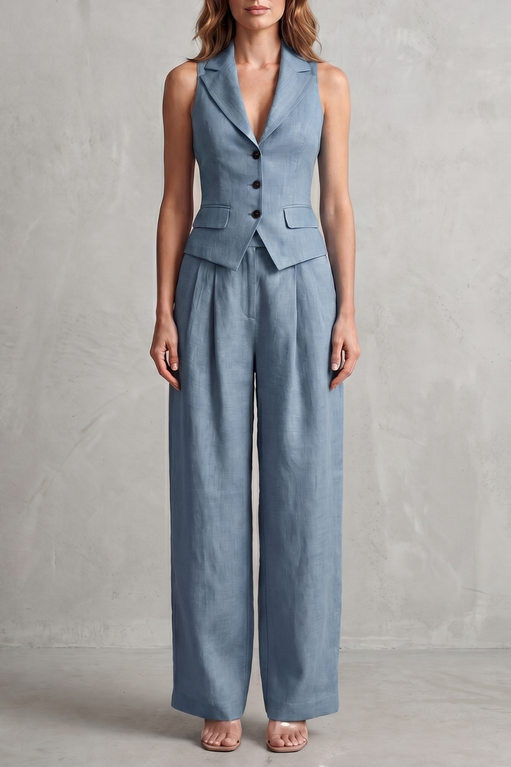 Élarique – Tailored elegance – Two-piece trouser set