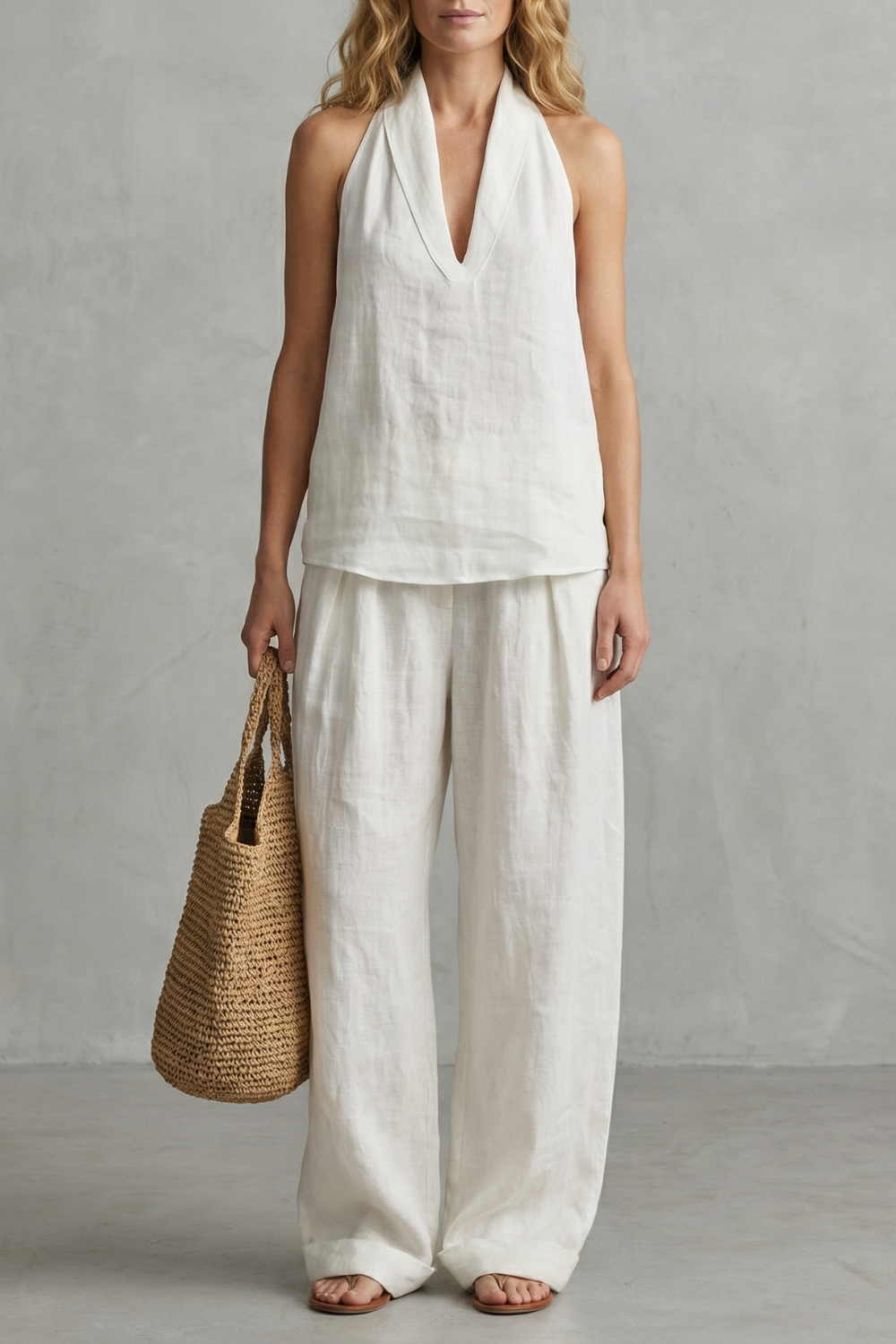 Elvaria – Effortless draped elegance – Two piece set