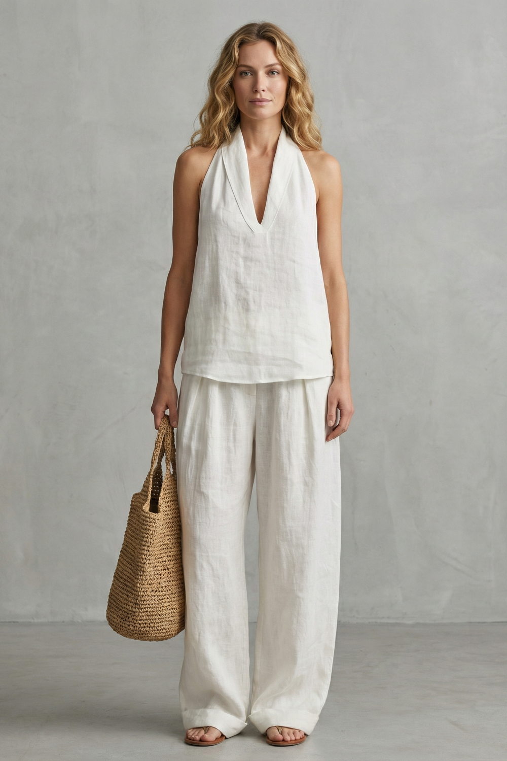 Elvaria – Effortless draped elegance – Two piece set