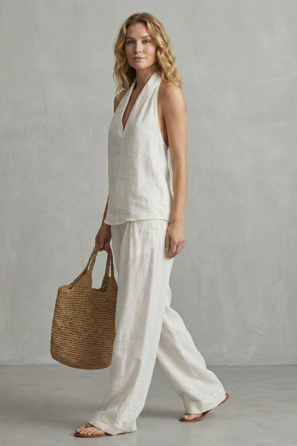 Elvaria – Effortless draped elegance – Two piece set