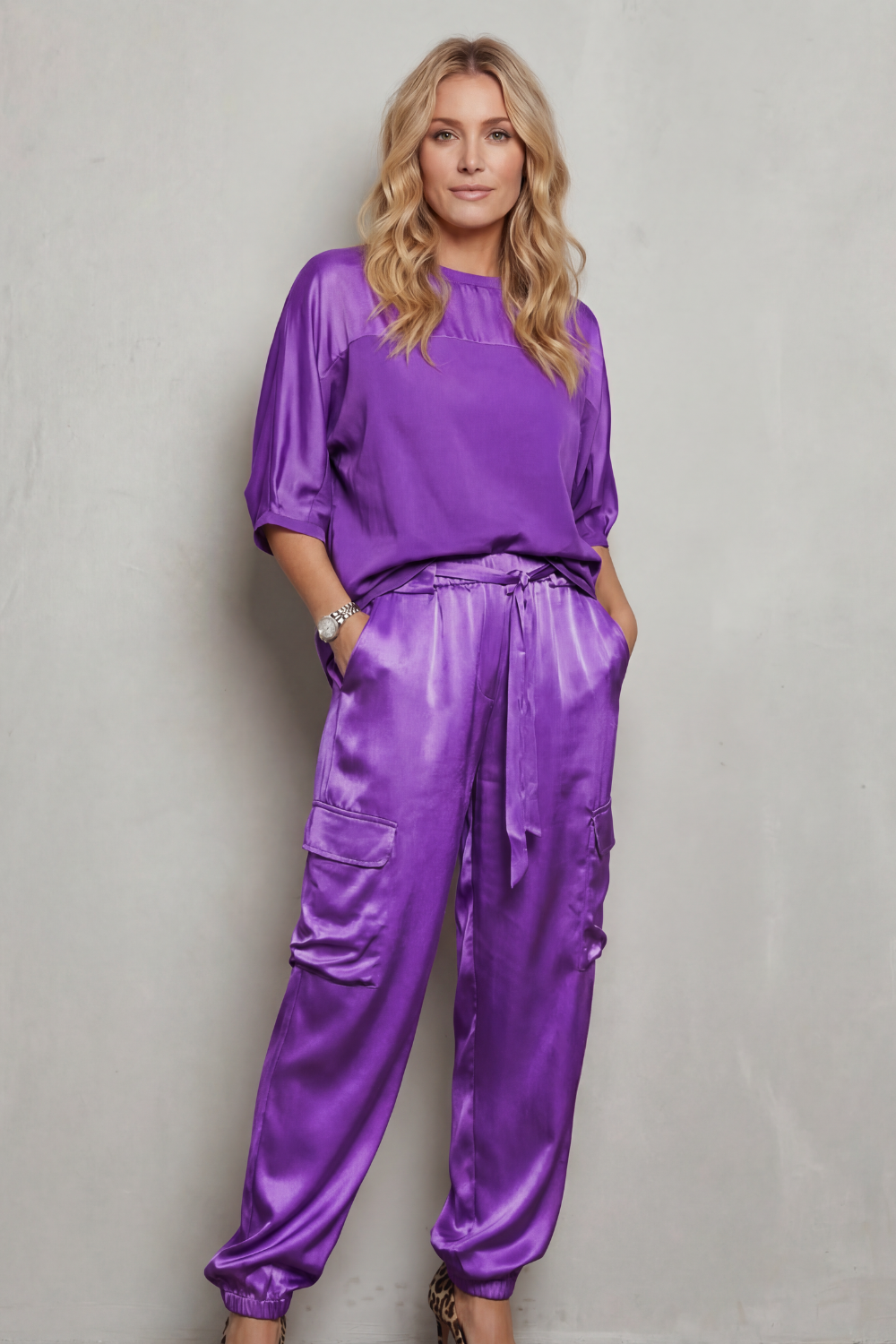 Finley – Silky Cargo - Lounge Set