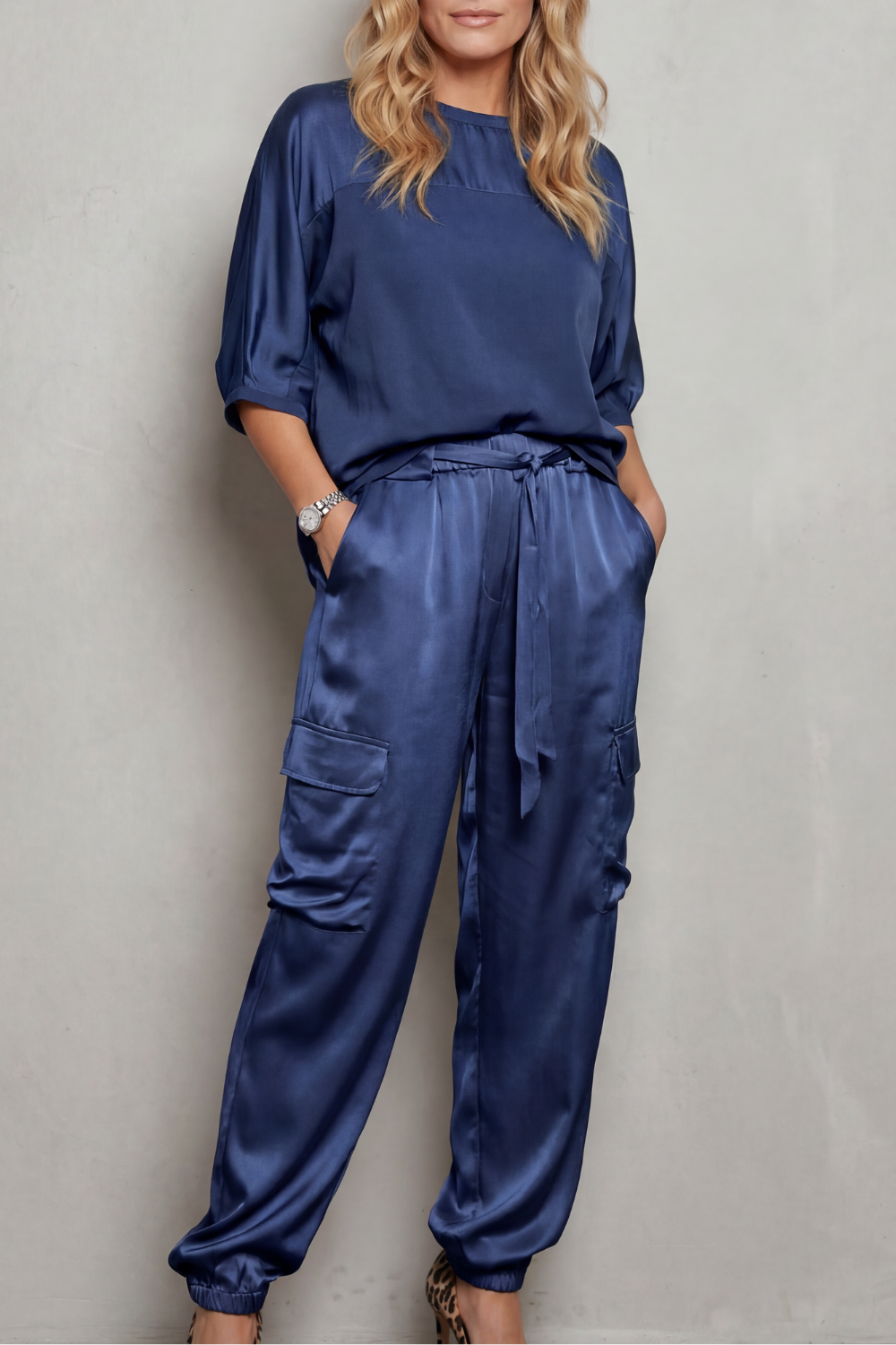 Finley – Silky Cargo - Lounge Set