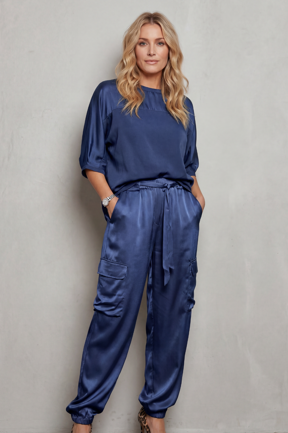 Finley – Silky Cargo - Lounge Set