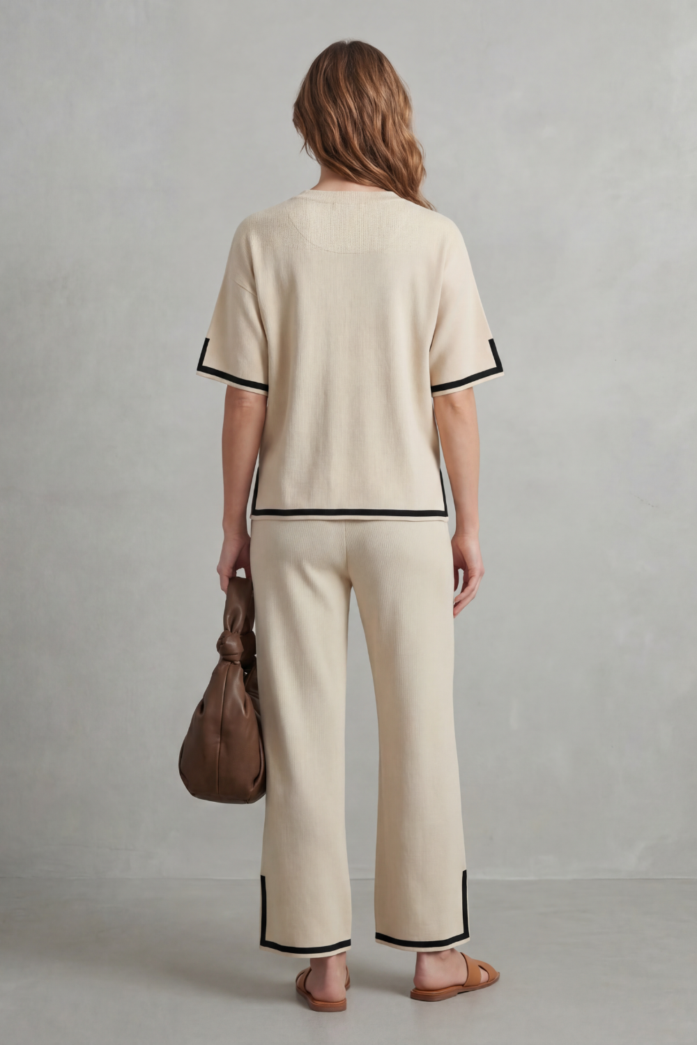 Jeah – Chic Contrast Trim – Lounge Set