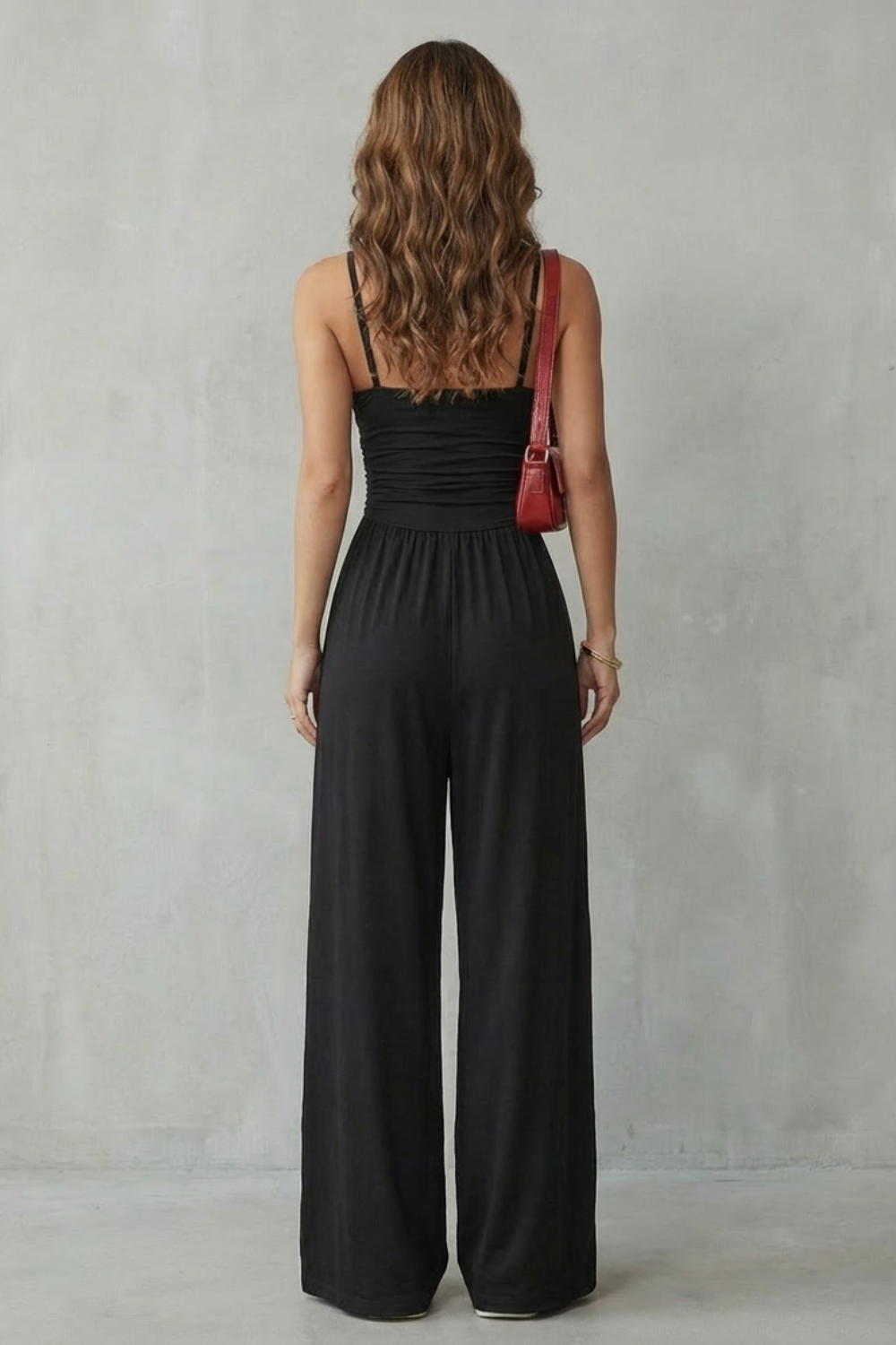 Lunarra – Double strap fit – Wide-leg jumpsuit
