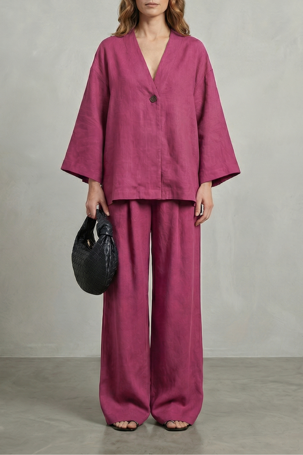 Morvella – Relaxed wrap silhouette – Two piece set