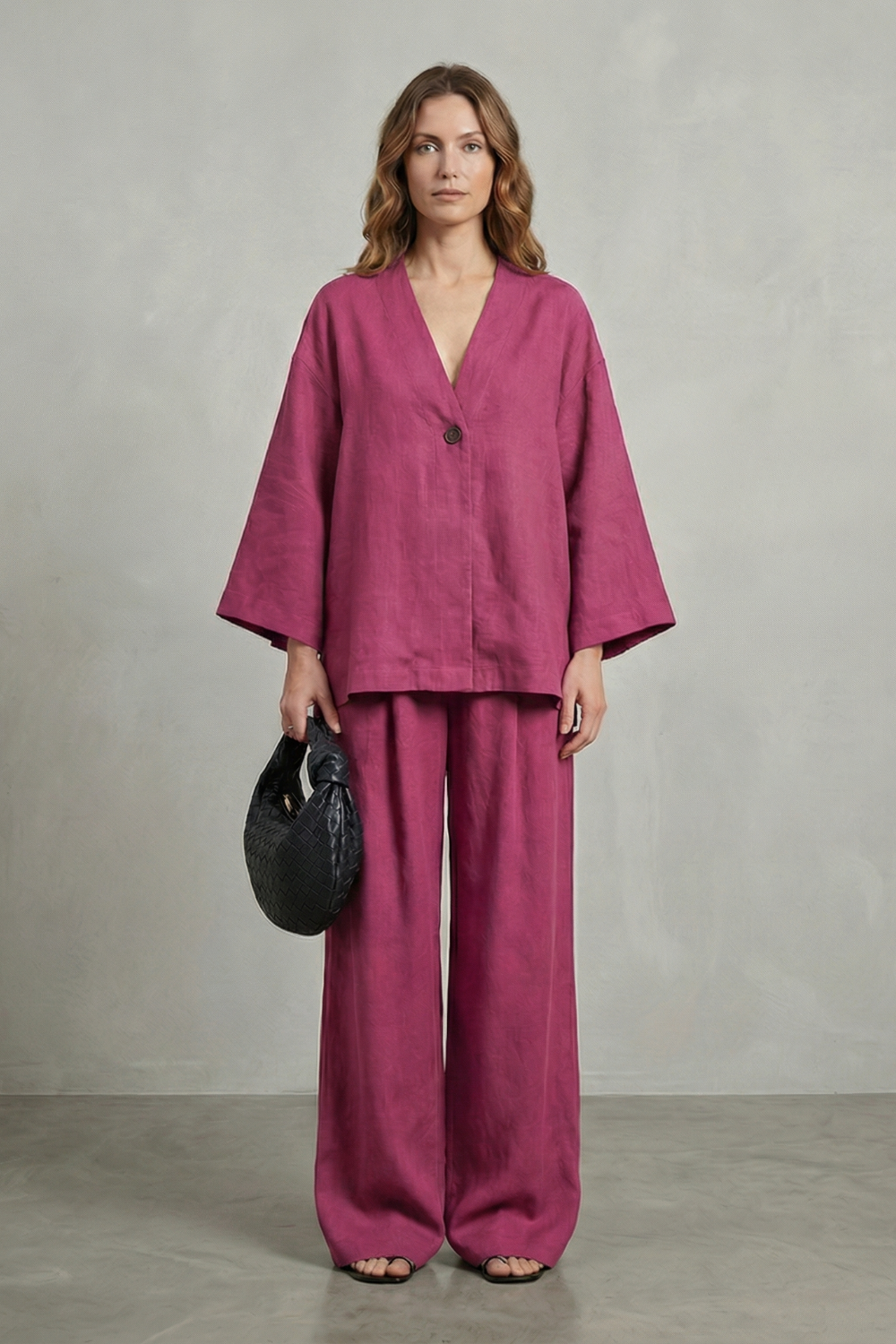 Morvella – Relaxed wrap silhouette – Two piece set