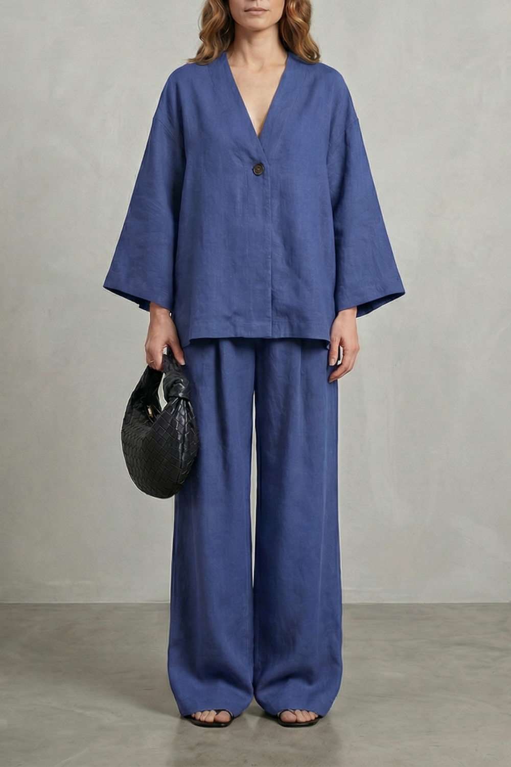 Morvella – Relaxed wrap silhouette – Two piece set