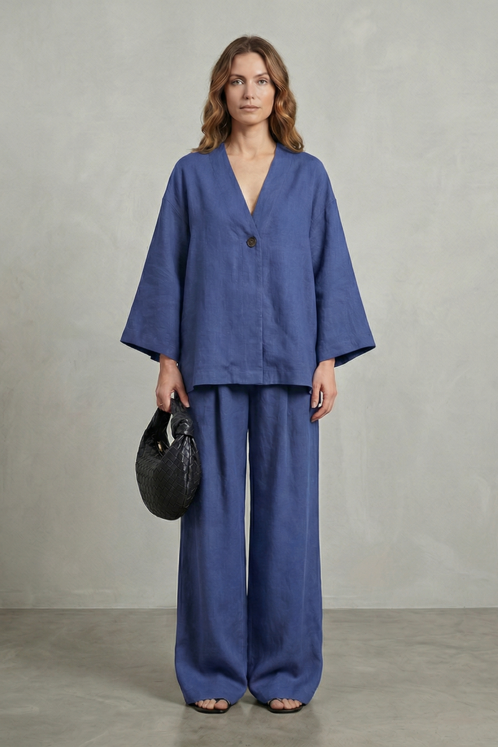 Morvella – Relaxed wrap silhouette – Two piece set