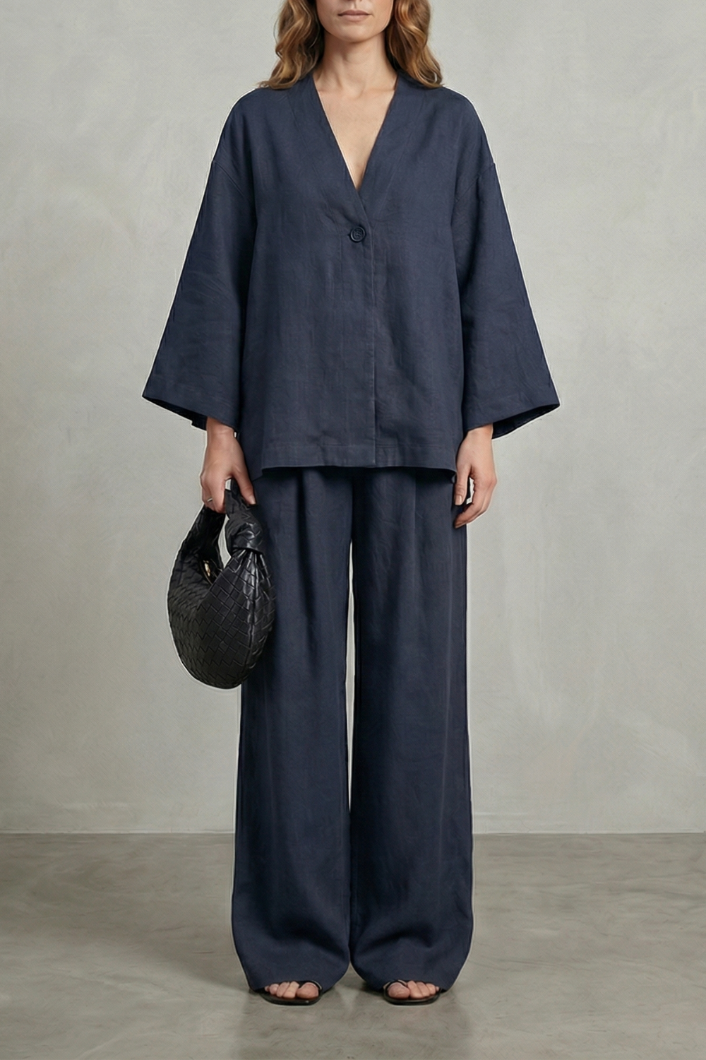 Morvella – Relaxed wrap silhouette – Two piece set