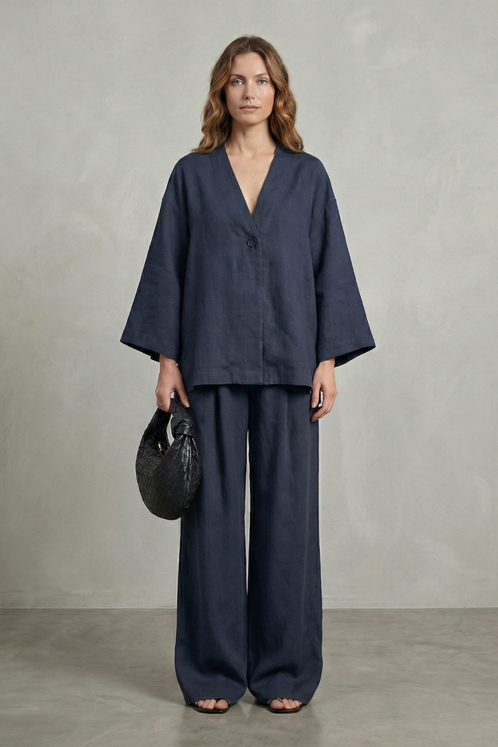 Morvella – Relaxed wrap silhouette – Two piece set