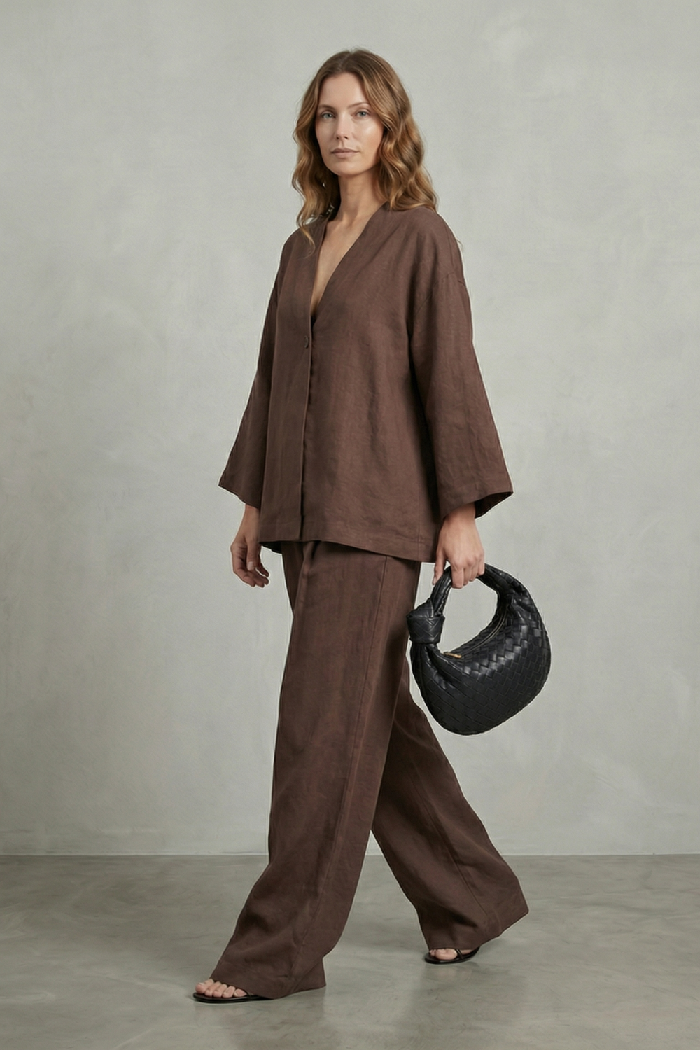 Morvella – Relaxed wrap silhouette – Two piece set