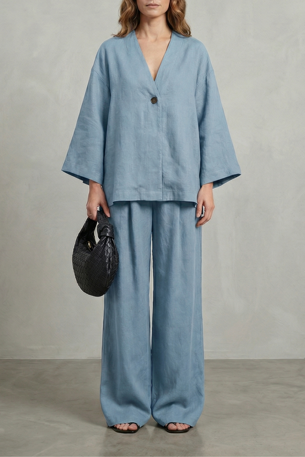 Morvella – Relaxed wrap silhouette – Two piece set