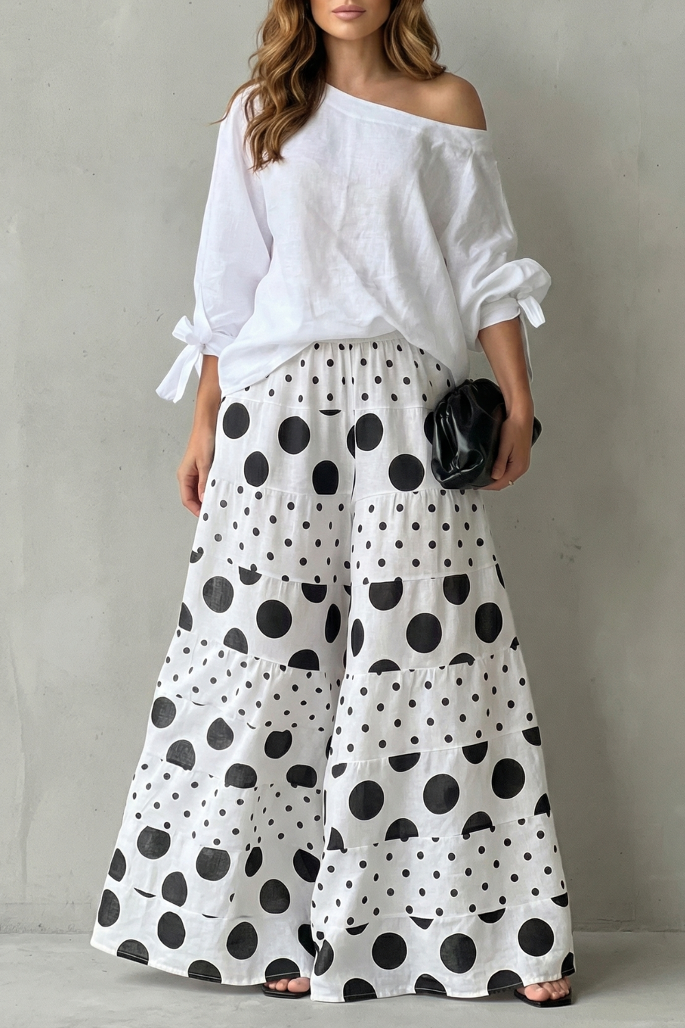 Polviera – Playful polka flow – Two piece set