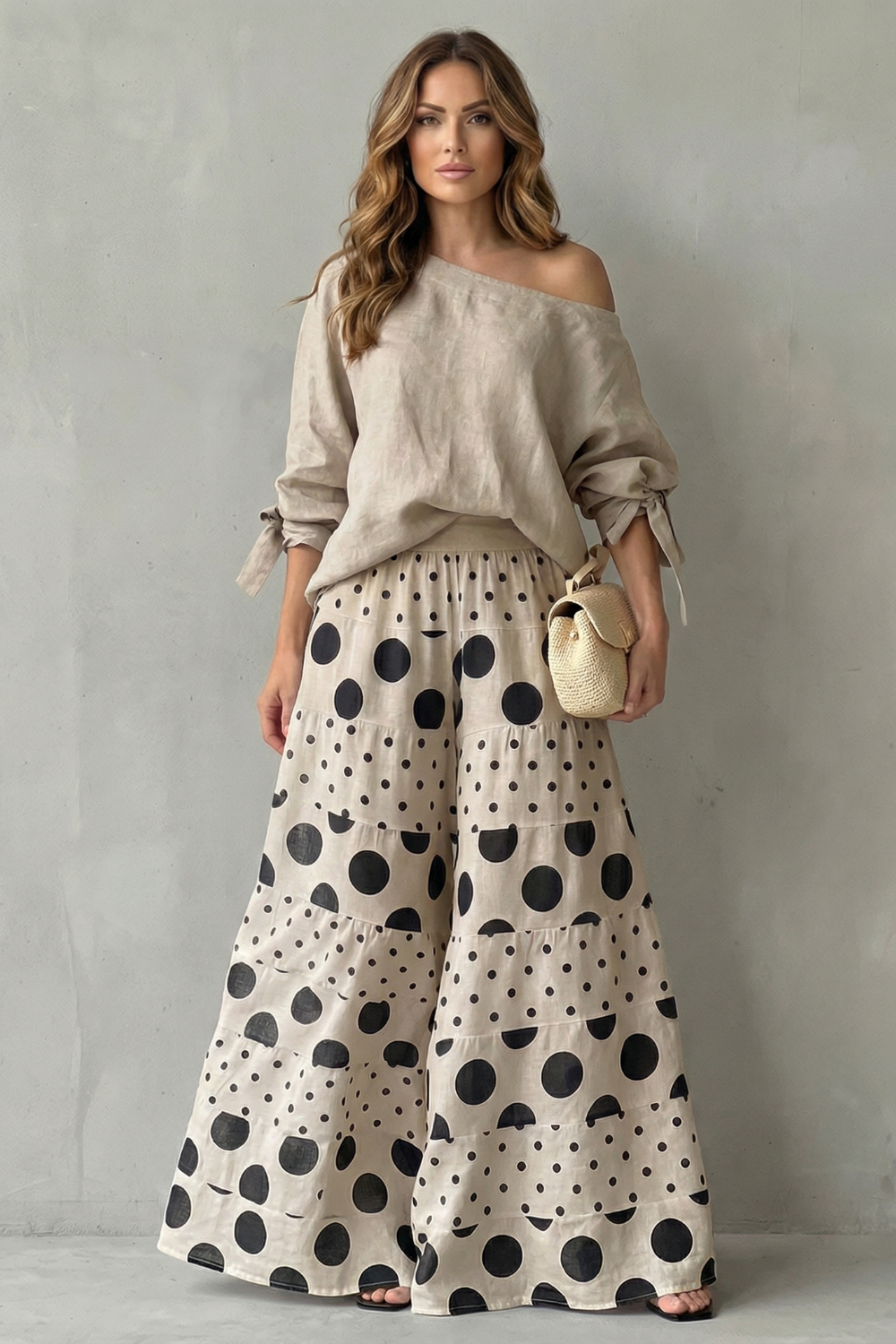 Polviera – Playful polka flow – Two piece set