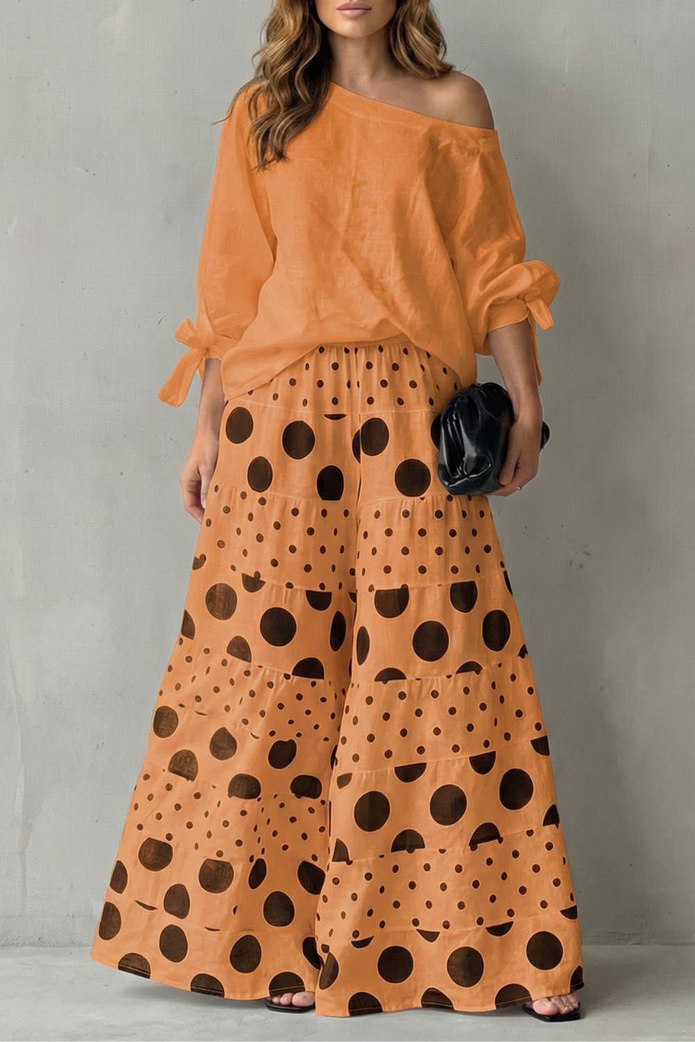 Polviera – Playful polka flow – Two piece set