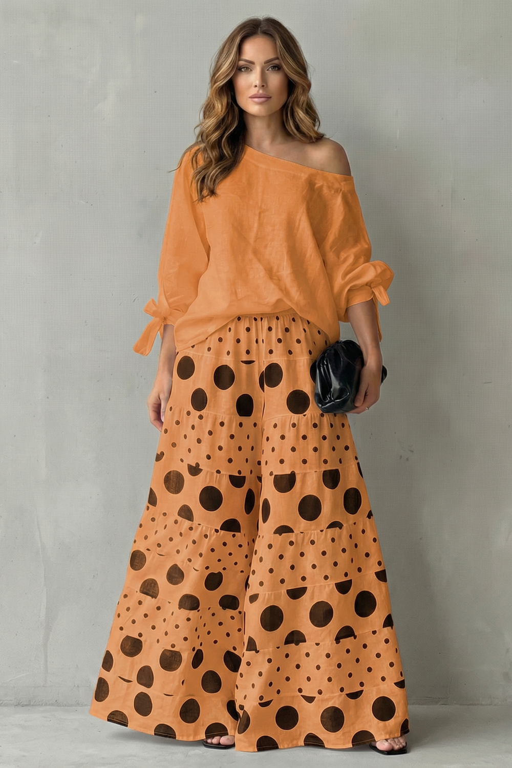 Polviera – Playful polka flow – Two piece set