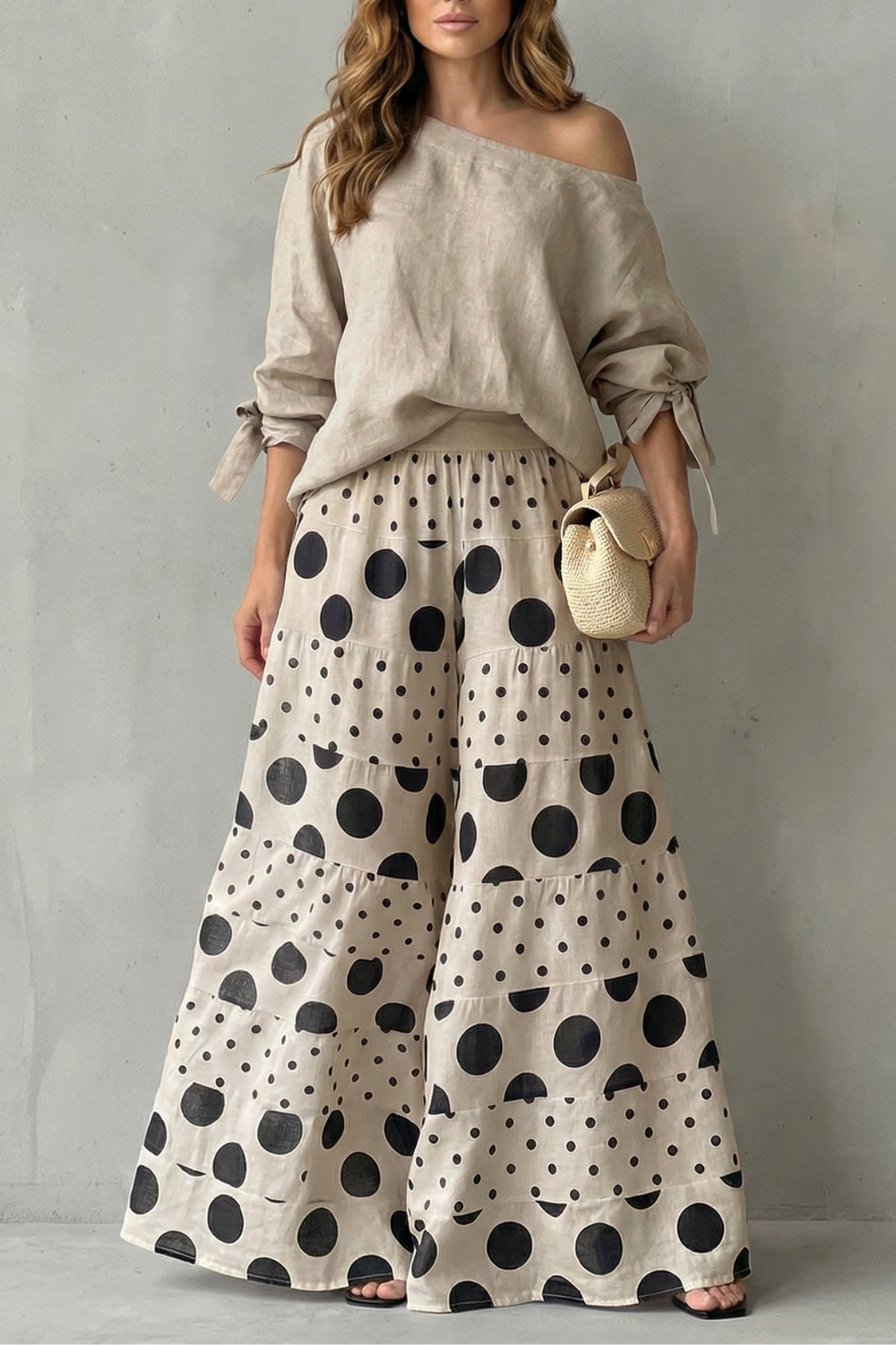 Polviera – Playful polka flow – Two piece set