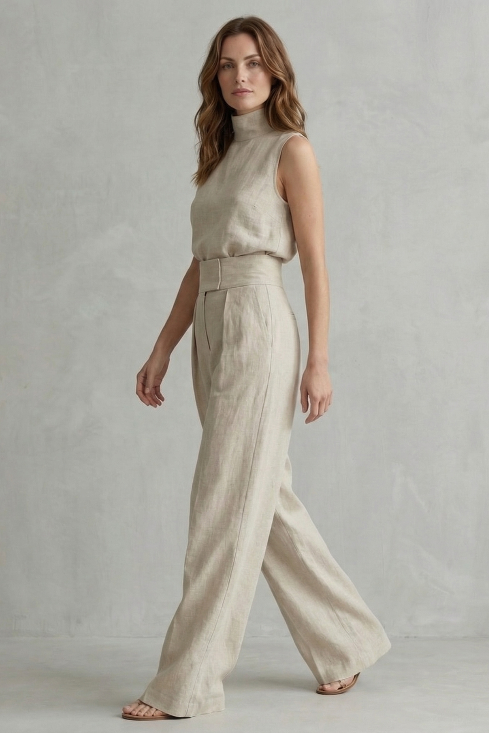 Serelisse – Minimalist elegance – Wide leg trouser set