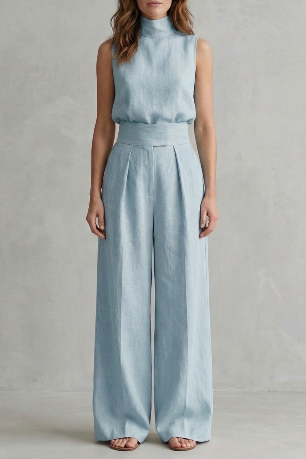 Serelisse – Minimalist elegance – Wide leg trouser set