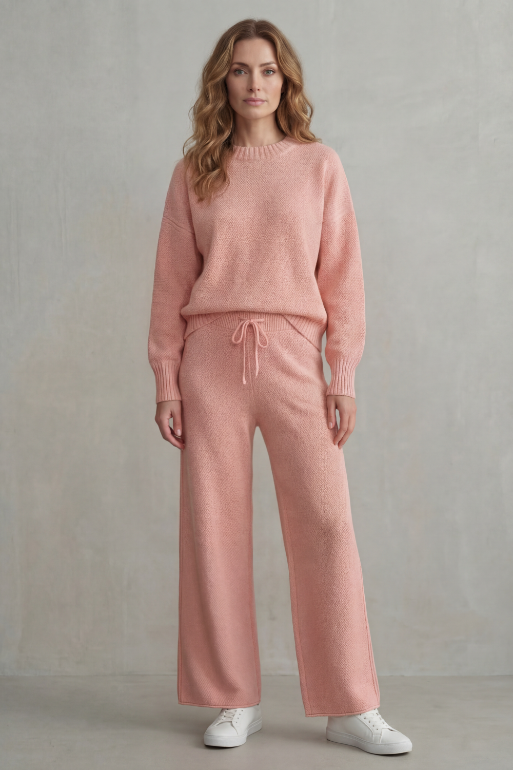 Seria – Textured knit – Comfortable loungewear set