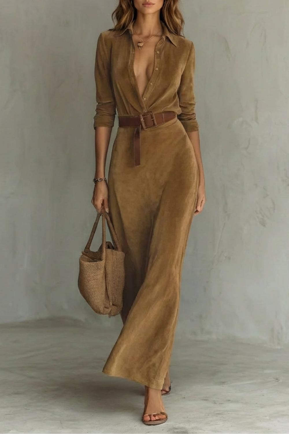 sienna elegant waist dress Ladivine 7448 Elegant Formal Satin Gown Mia Bella Couture