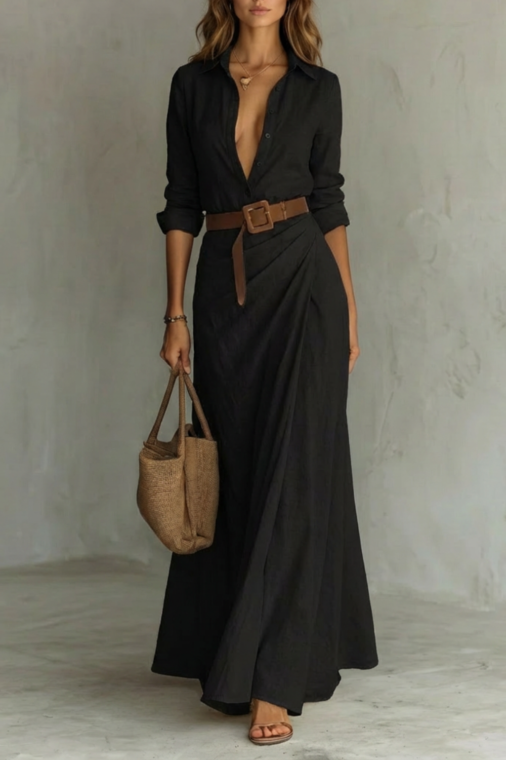 sienna elegant waist dress Ladivine 7448 Elegant Formal Satin Gown Mia Bella Couture