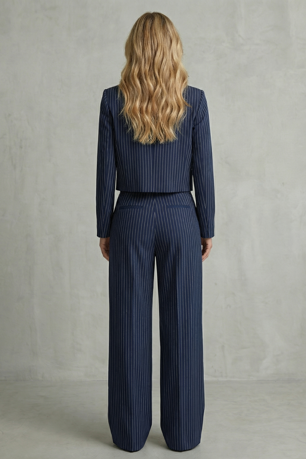 Stravelle – Tailored striped elegance – Two piece set