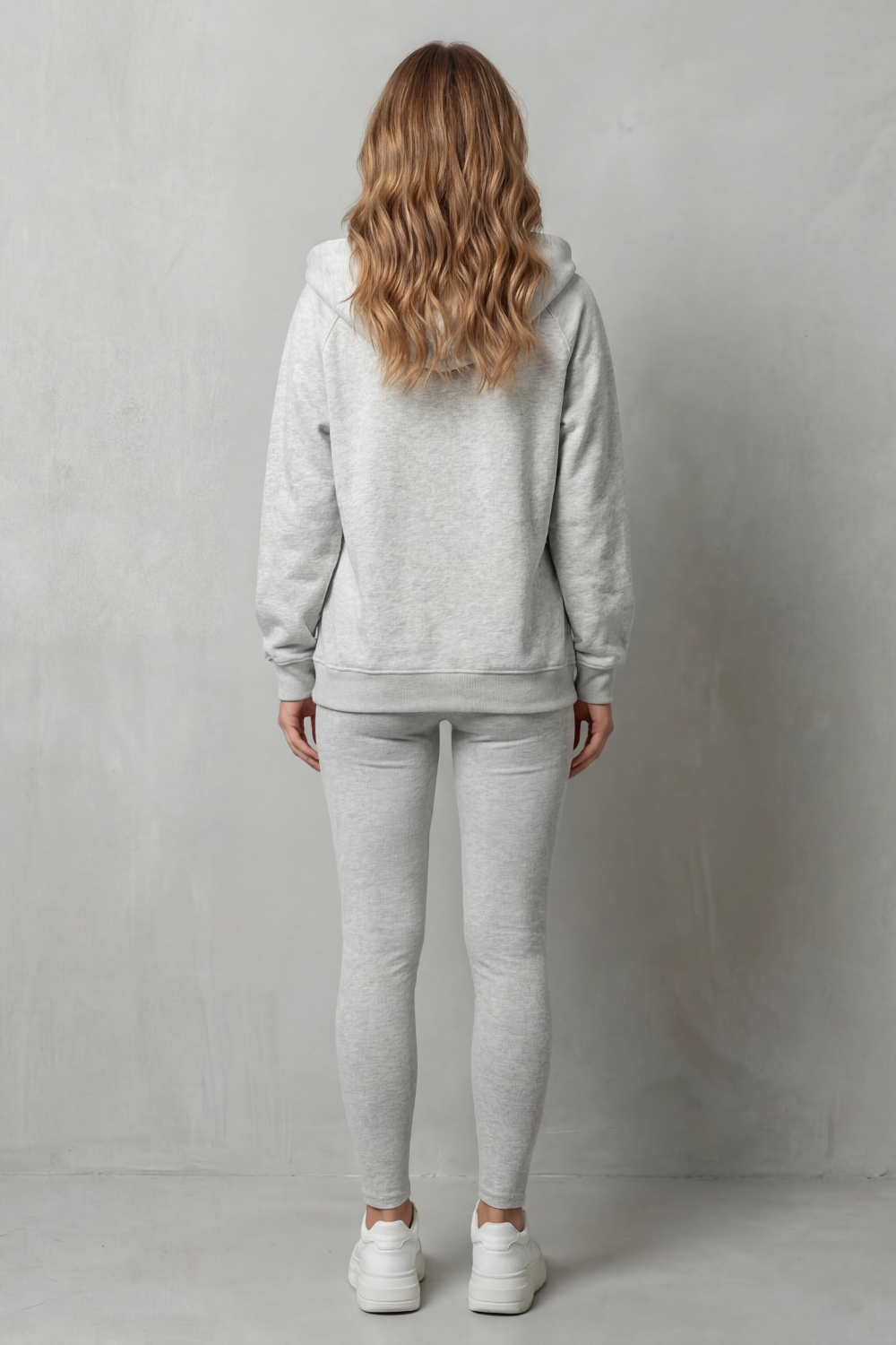 Thalina – Button detail hoodie – Cozy Relaxed Set