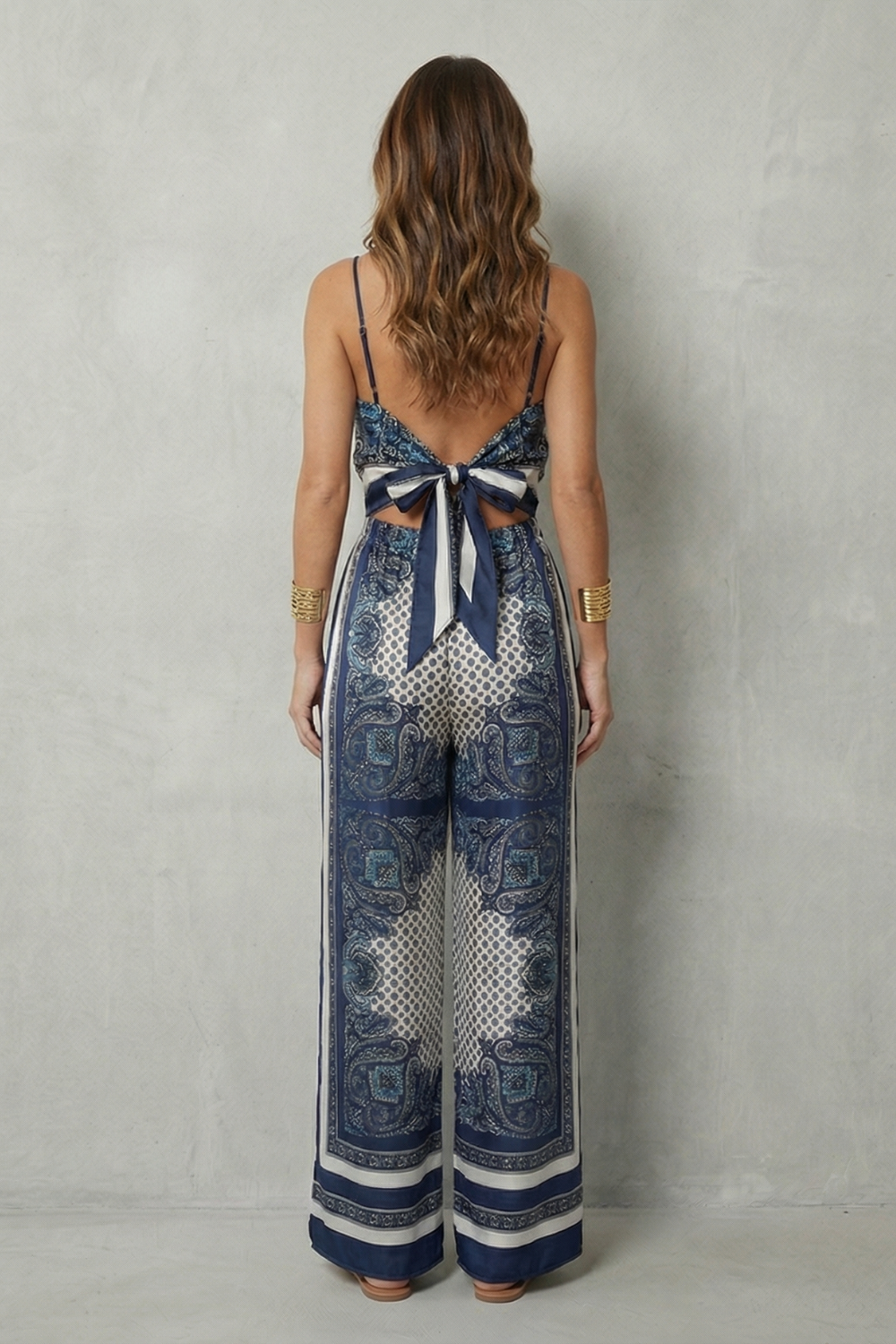 Zafloria – Ornate printed flow – Two piece set